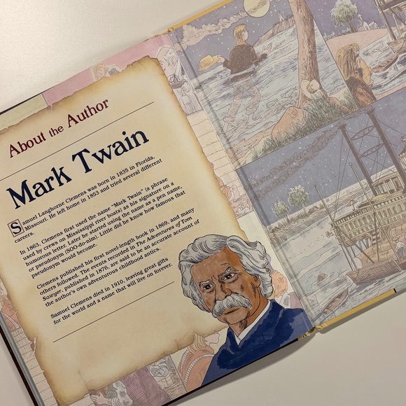 Tom Sawyer Search & Find Book - Lenticular Cover Image! Kidsbooks Classic 2007 - Picture 6 of 10